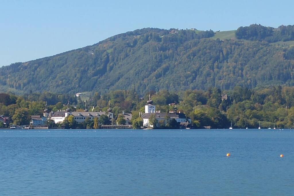 Altstadtwohnung Traunstein Mit Traunseeblick 1A Gmunden Esterno foto