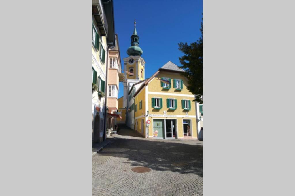 Altstadtwohnung Traunstein Mit Traunseeblick 1A Gmunden Esterno foto