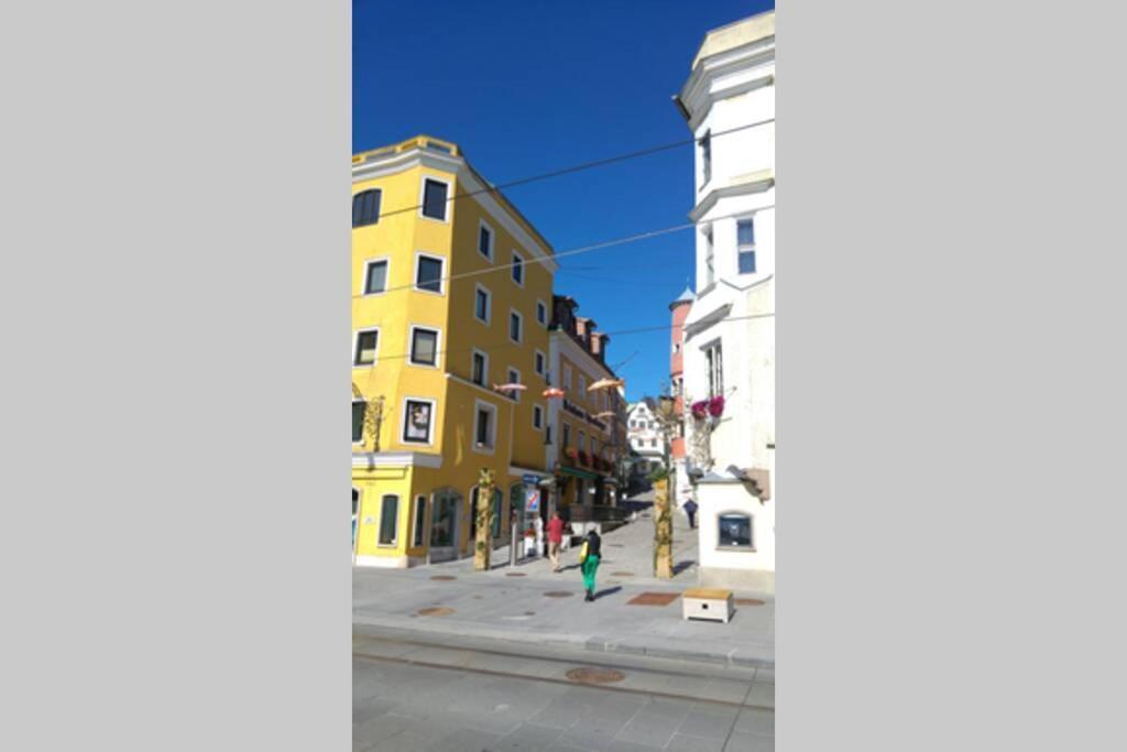 Altstadtwohnung Traunstein Mit Traunseeblick 1A Gmunden Esterno foto