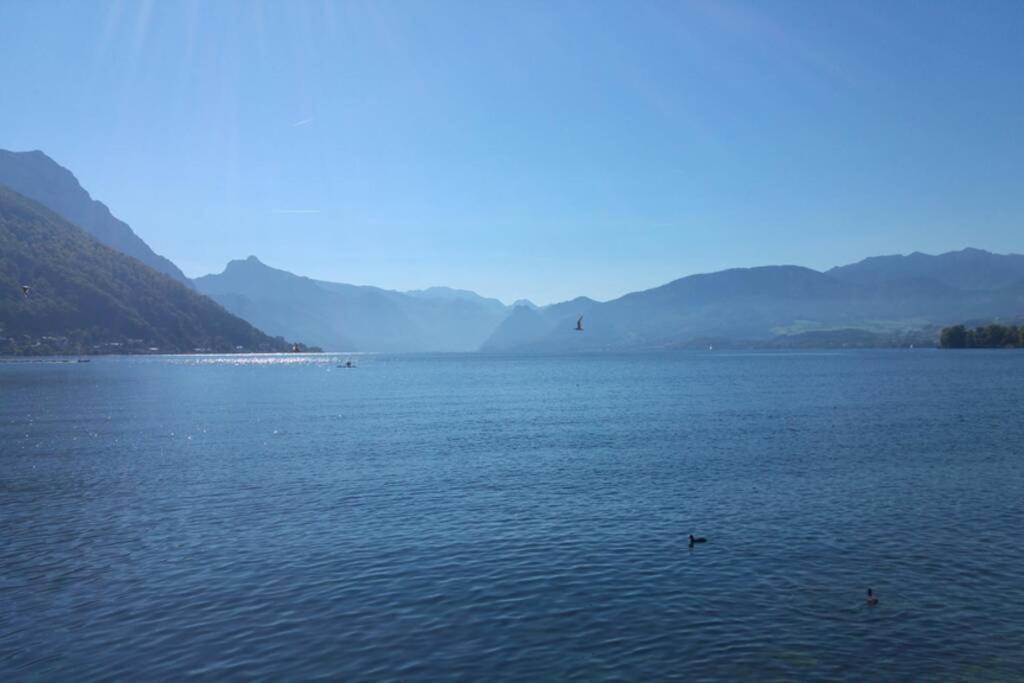 Altstadtwohnung Traunstein Mit Traunseeblick 1A Gmunden Esterno foto