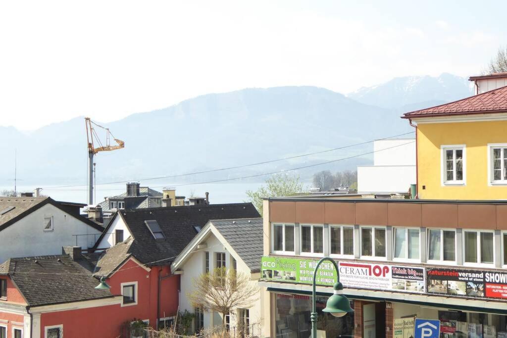 Altstadtwohnung Traunstein Mit Traunseeblick 1A Gmunden Esterno foto