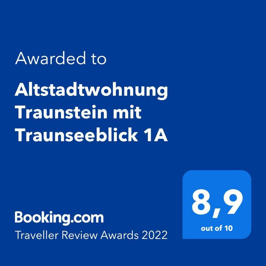 Altstadtwohnung Traunstein Mit Traunseeblick 1A Gmunden Esterno foto