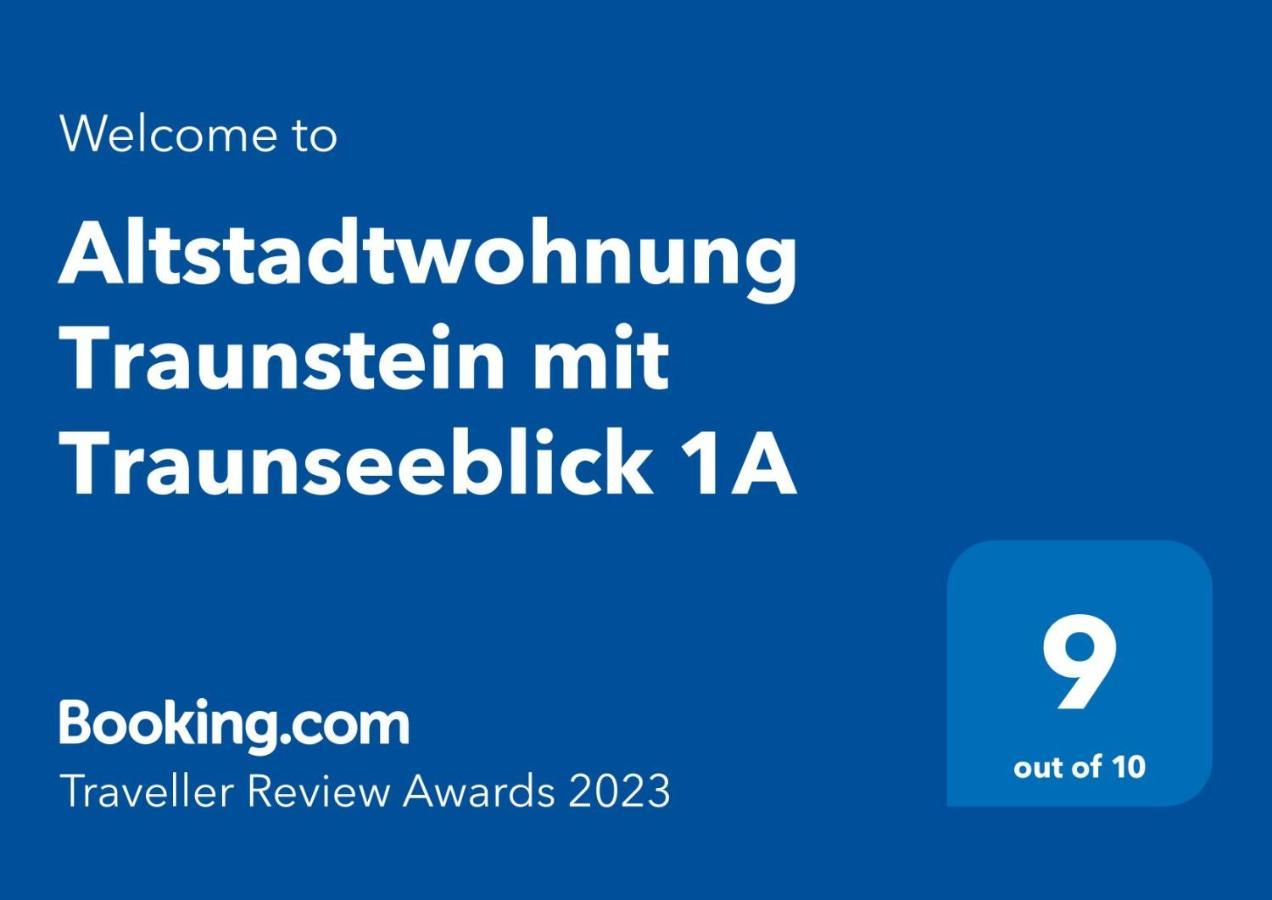 Altstadtwohnung Traunstein Mit Traunseeblick 1A Gmunden Esterno foto